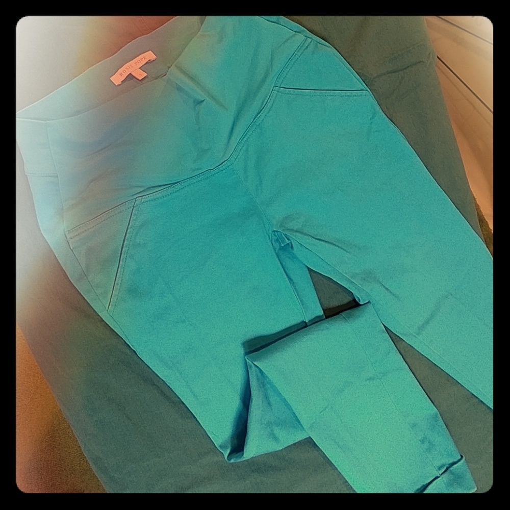 Rosie Pope crop maternity pants